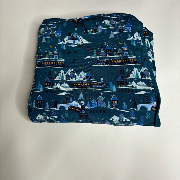 Little Sleepies Other - Little Sleepies Midnight Express Triple Layer Large Cloud Blanket
